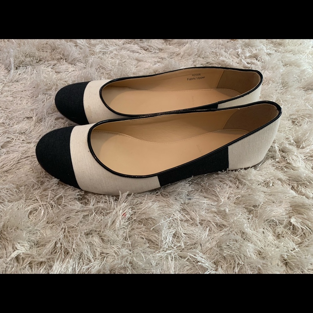 Adorable Striped J Crew flats